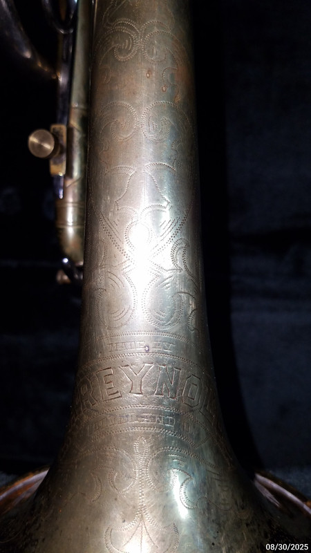Reynolds 1936 60B Professional cornet sn 485 - 2025-08-30 (6)