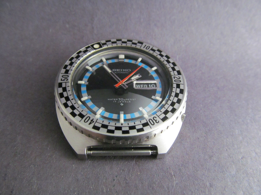 SOLD 6106-8229 Rally diver with original bracelet from a time capsule.  April 1969 production. Near mint. $750 shipped in USA | WatchUSeek Watch  Forums