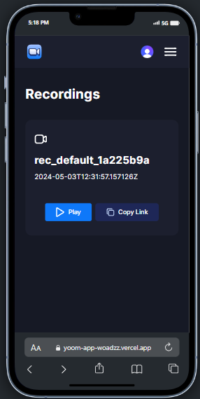 Full Stack Video Conferencing App with Next JS