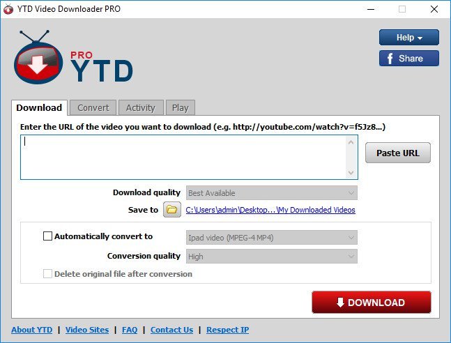 YTD Video Downloader Pro 5.9.18.10 Multilingual