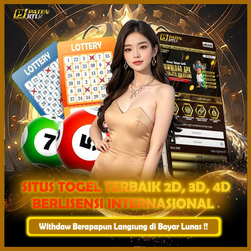 Patenjitu Togel: Situs Terbaik Main Togel 2D 3D dan 4D Berlisensi Internasional