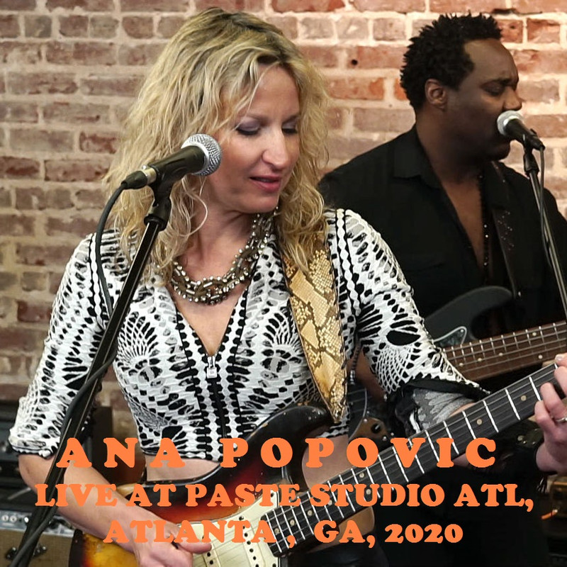 Ana Popovic Live At Paste Studio ATL, Atlanta, GA, 2020-front