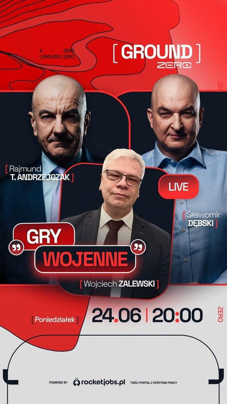 Wojciech Zalewski w Ground Zero gry wojenne