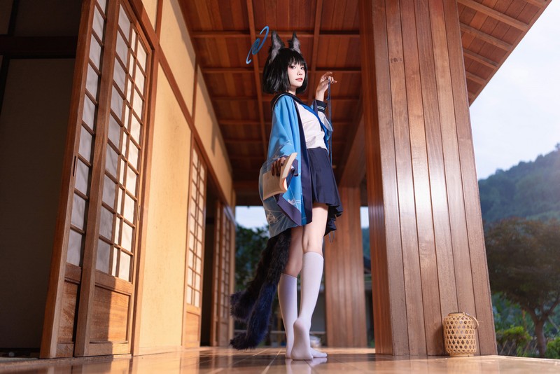 艾西Aiwest 桐生桔梗Cosplay写真图集 高清美图合集 48P (296.8M)插图9