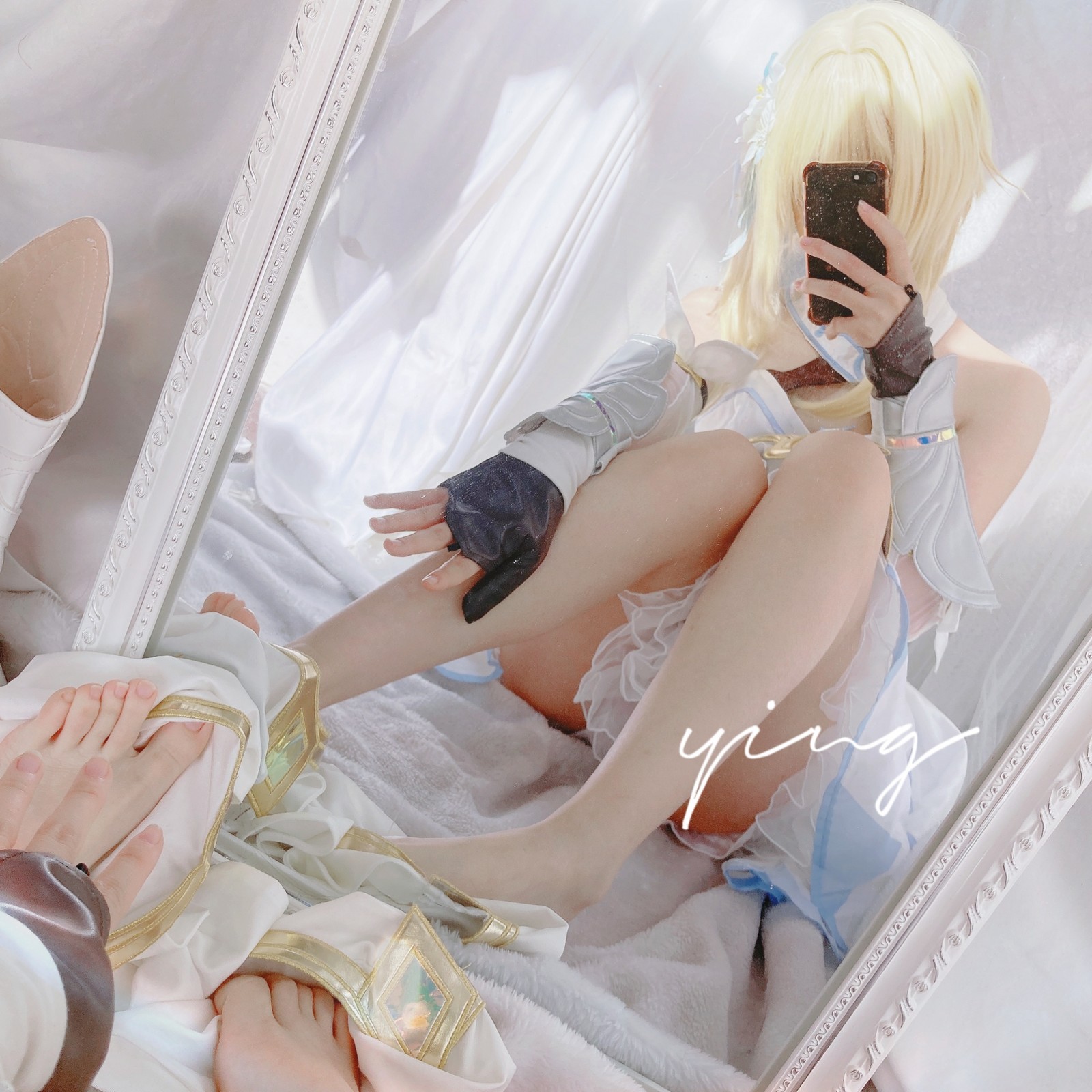 Seele麦麦荧纯白物语 Cosplay｜原神主题高清写真集（145P-445MB）插图1