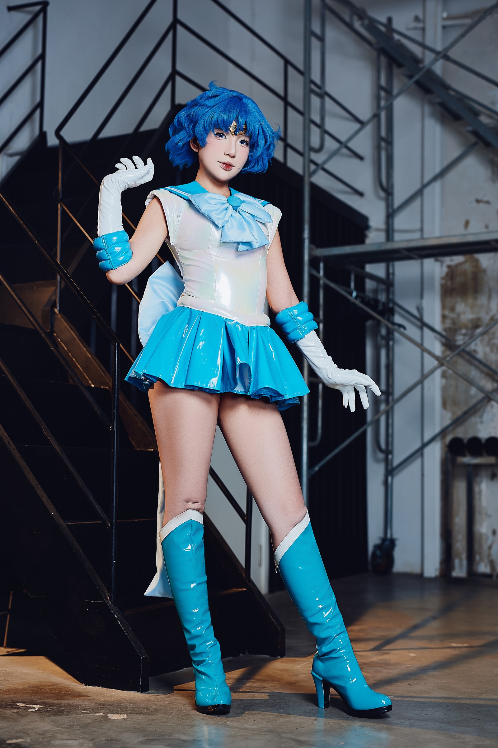 Puy Puy – Sailor Mercury 水手水星 Cosplay 写真（288P+10V-2.26GB）美少女战士插图3