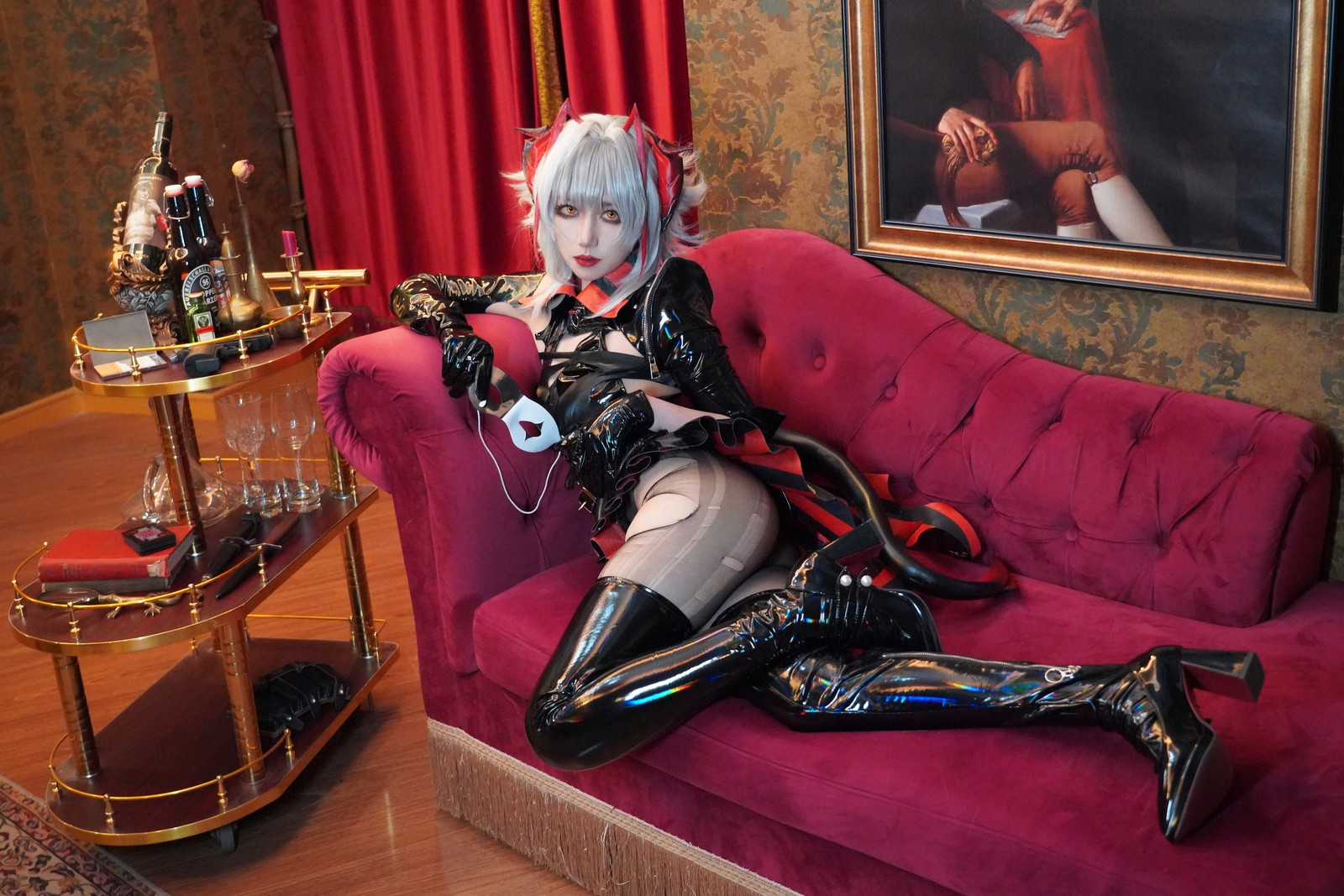 绞肉姬 明日方舟 W《愚夜密函》Cosplay 写真合集（60P｜311MB）插图