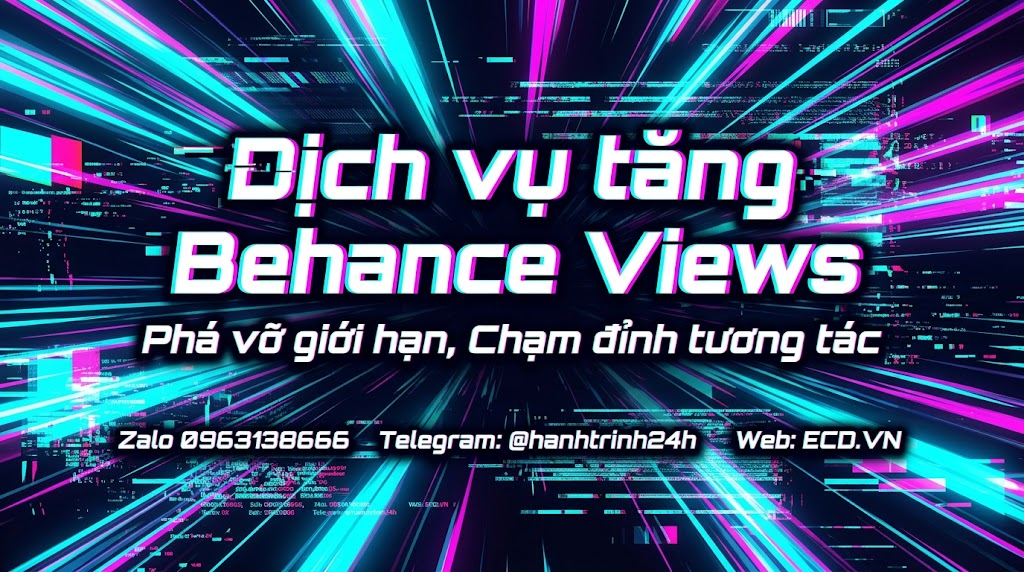 dịch vụ tăng behance views tốt nhất behance freelancer