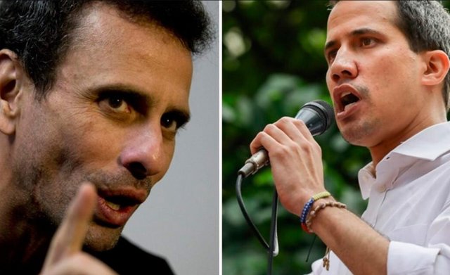Capriles y Guaidó Capriles y Guaidó