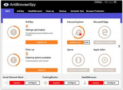 Abelssoft AntiBrowserSpy 2019 v259 Multilingual Portable