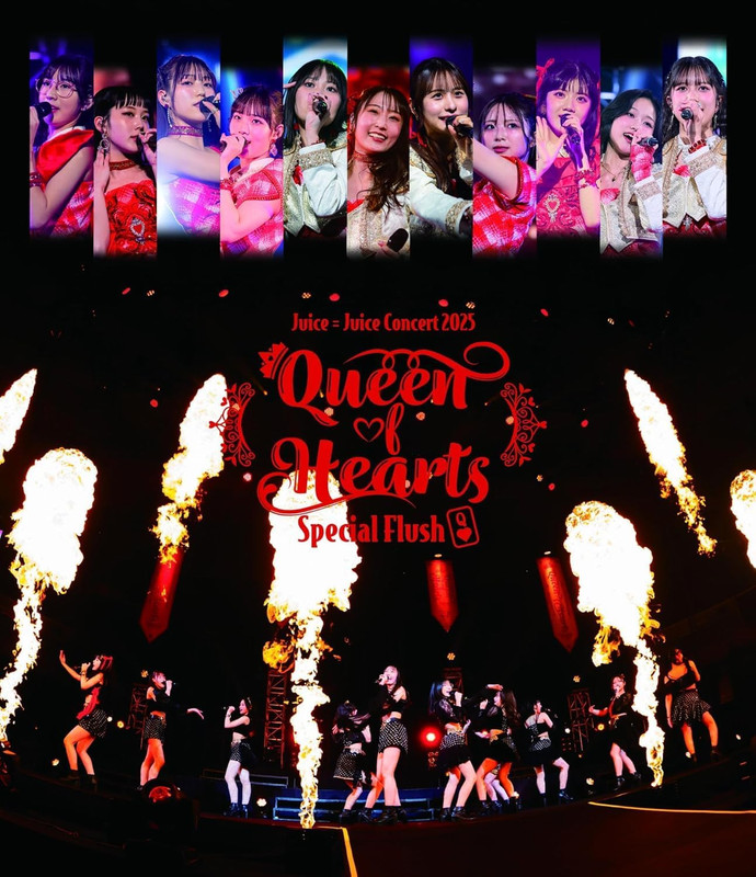 "Juice=Juice Concert 2025 Queen Of Hearts Special Flush "Juice=Juice Concert 2025 Queen Of Hearts Special Flush