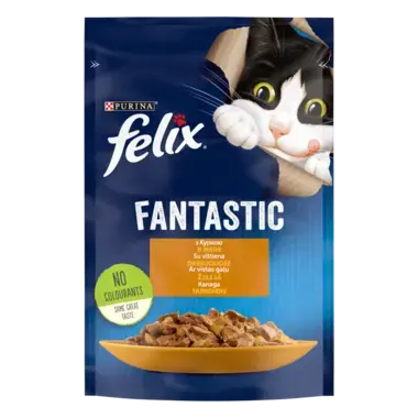 FELIX Fantastic з куркою, 85г