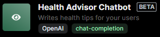 Health Chatbot