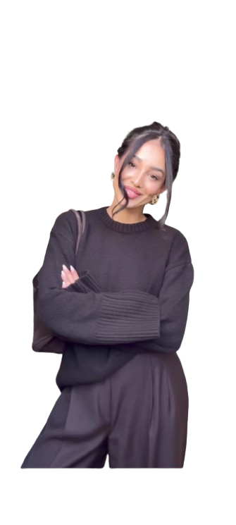 Samira Safi fall outfit front view