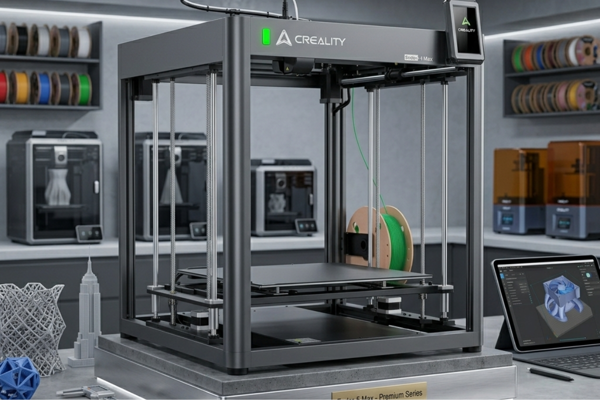 Grande volume de construção da Ender-5 Max