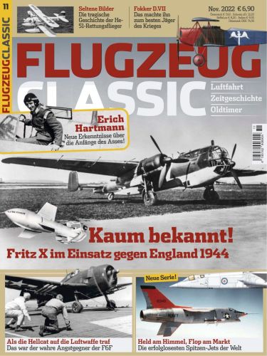 Cover: Flugzeug Classic Magazin No 11 November 2022