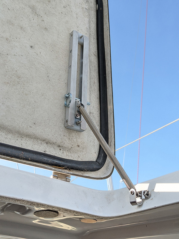 Adjustable spring hatch prop (Large)