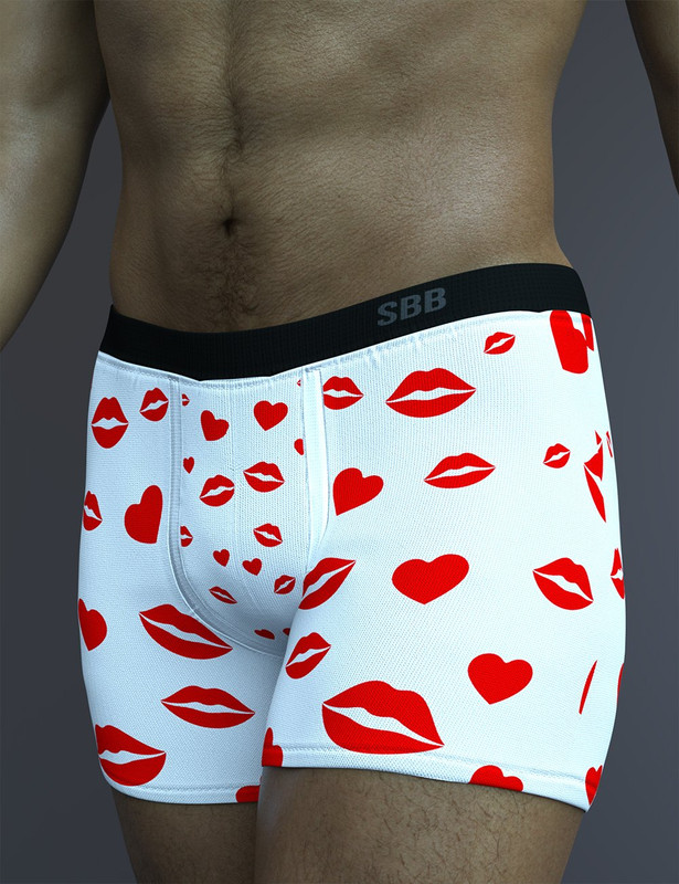 X-Fashion Sexy Boxers Briefs for Genesis 8 and 8.1 Male