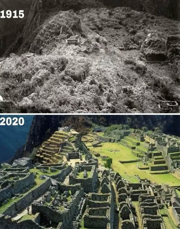 FOTO incredibile scoperta di Machu Picchu in Perù, dal 1915 allo stato attuale
