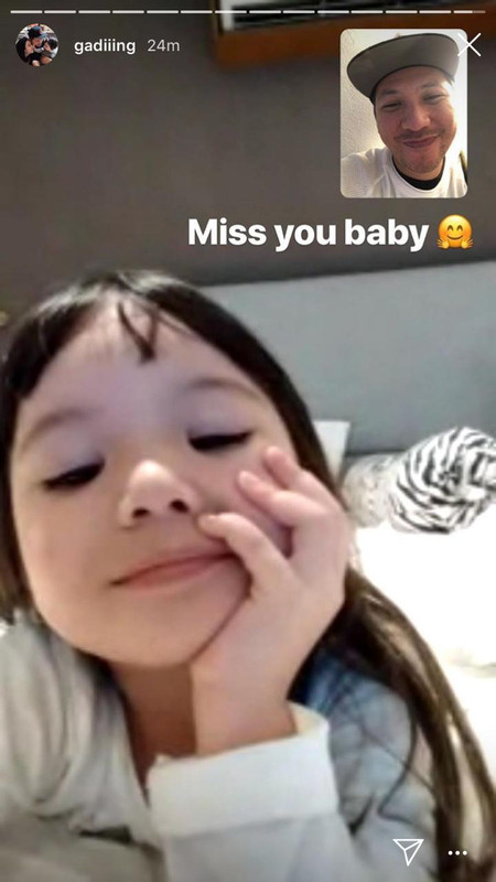 Instagram Story Gading Marten, Kamis (22/11/2018) (Instagram @gadiiing )