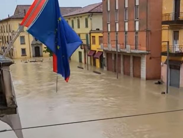 Alluvione del 16-17 maggio: Castel Bolognese in emergenza