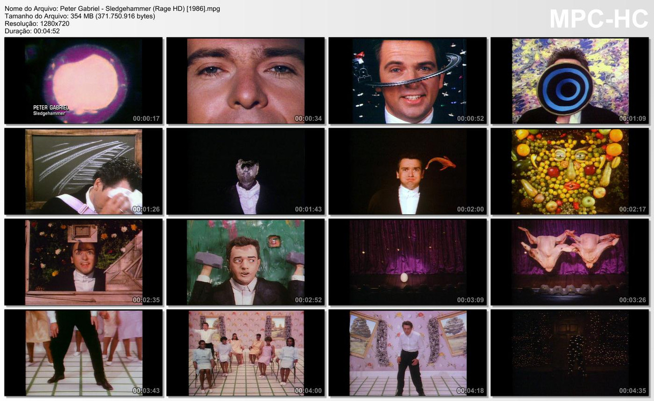 Peter Gabriel - Sledgehammer (Rage HD) [1986]