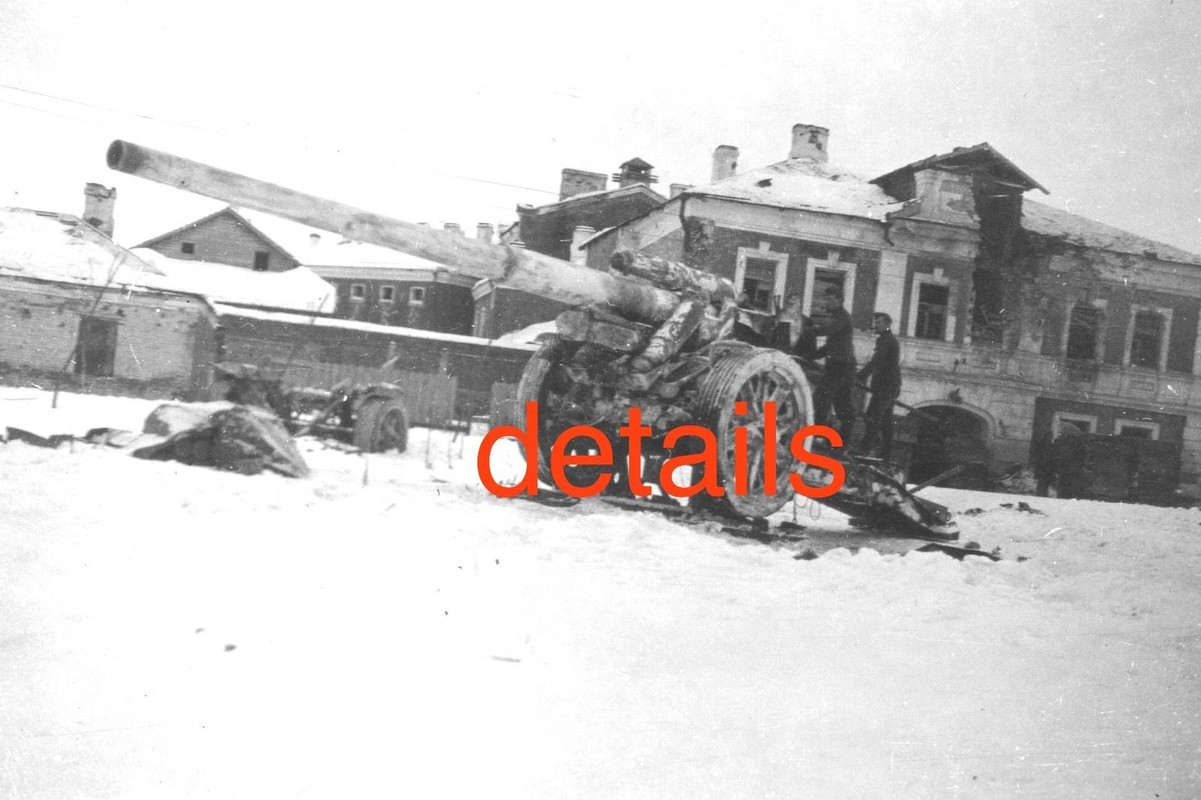 ARTILLERIE-ABTEILUNG 511 21 cm Mörser 18 STARAJA RUSSA Winter 1941-42