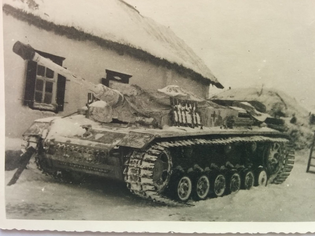 Deutsches Sturmgeschütz Wintertarnung