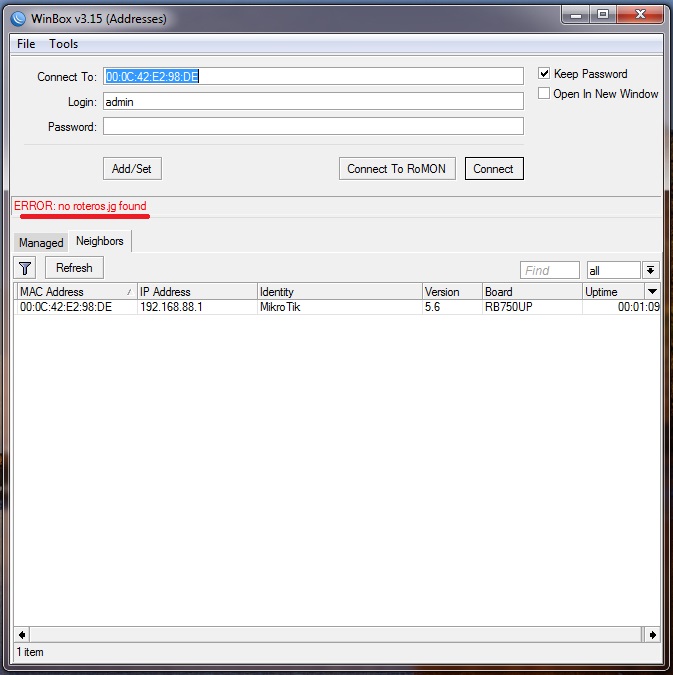 Error_Mikrotik_750UP