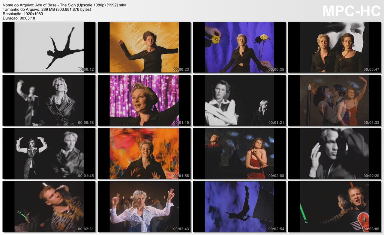 Ace of Base - The Sign (Upscale 1080p) [1992]