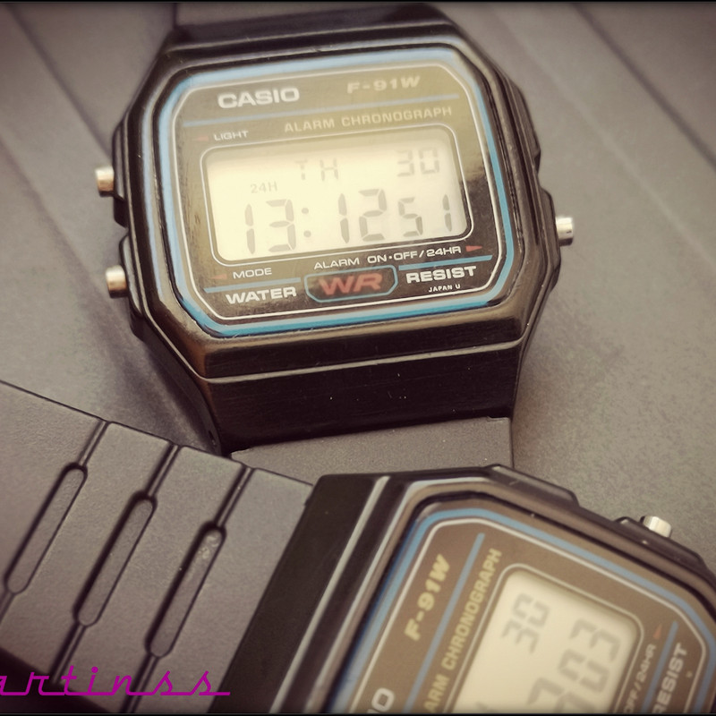 Casio F 91 W Japan U 19 The Watch Site