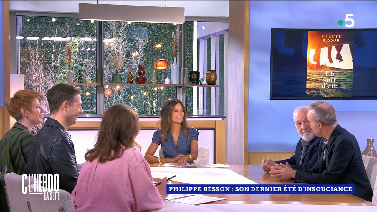 C l'hebdo la suite - Saison 8 - Invités François Berléand, Philippe Besson, Luci..._France 5_2024_03