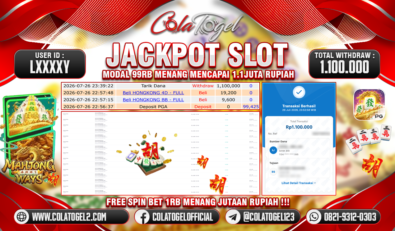 JACKPOT SLOT GACORR!!