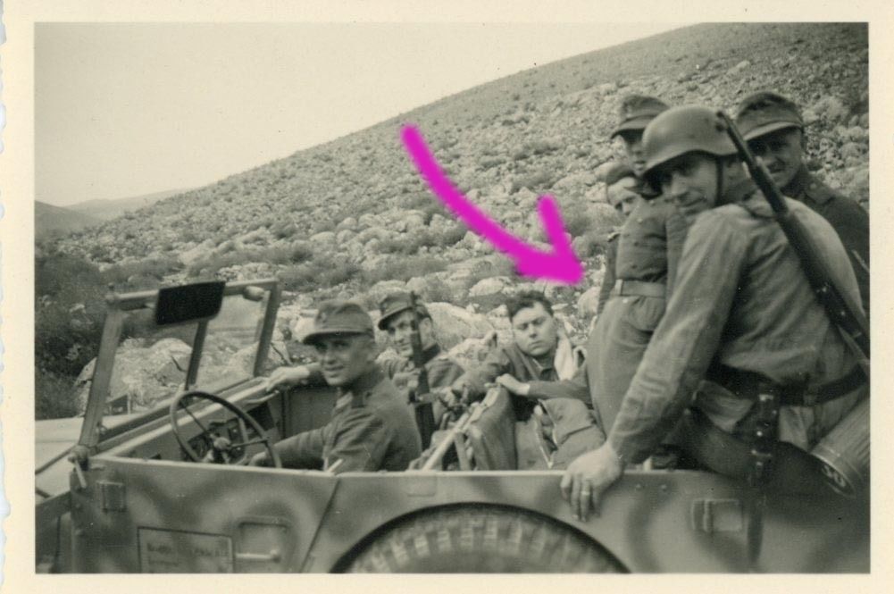 Cabrio Kübelwagen PKW Wagen Auto Tarn Camo Bande