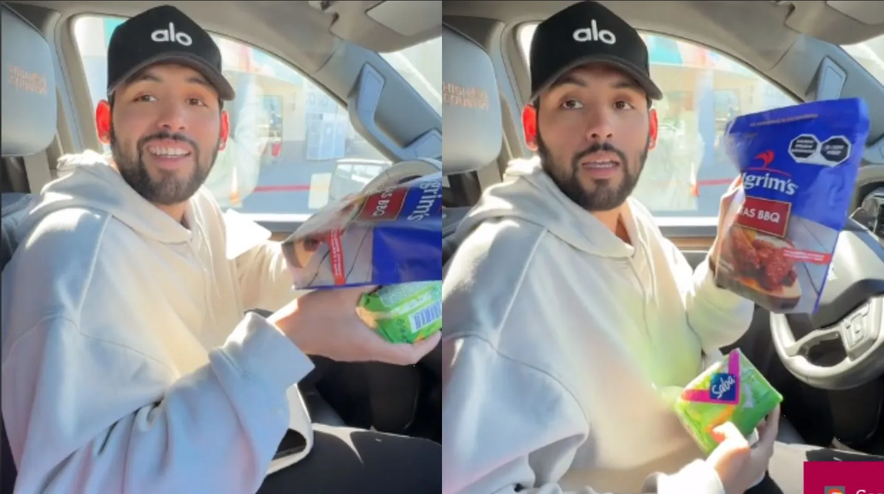 Mujer pide a su novio comprar toallas con alitas, conoce el resultado