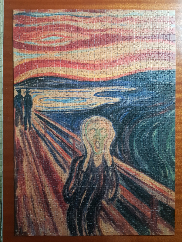 12 EL GRITO (1000) (Ravensburger)