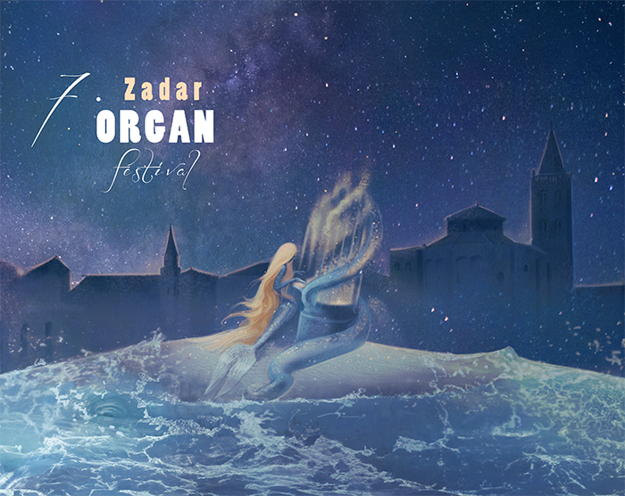 Zadar Organ Festival Poster