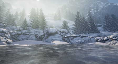 Unreal Engine Marketplace - Ice World (4.14 - 4.27, 5.0)