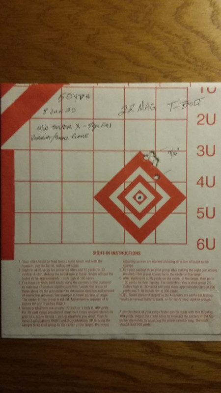 T-Bolt Target