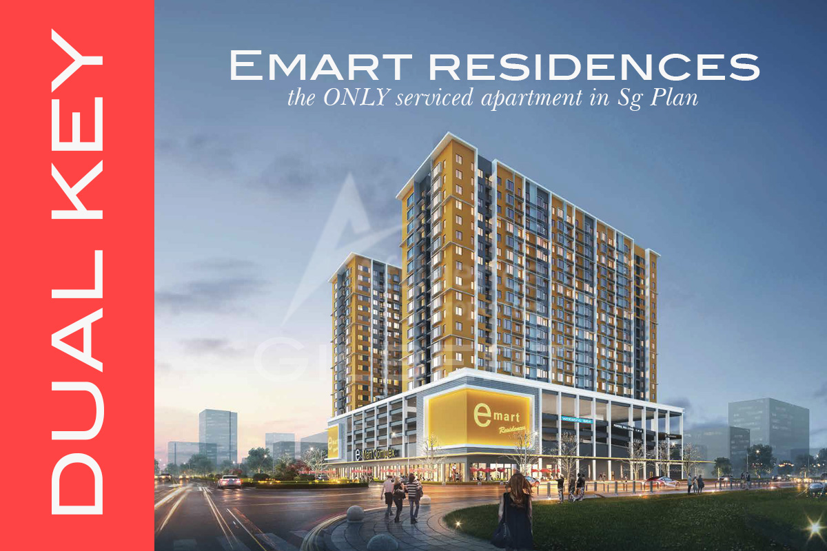 Emart Residences Dual Key Unit For Sale - Property for sale in Bintulu, Sarawak