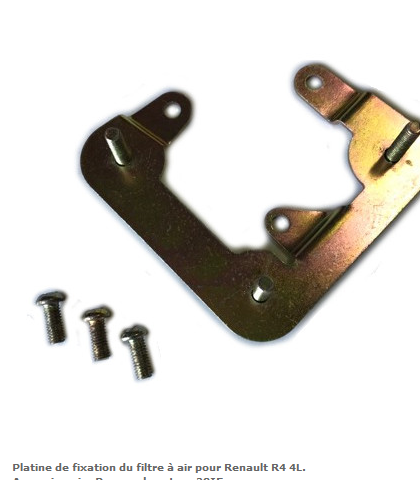 fixation boite à air 3 vis