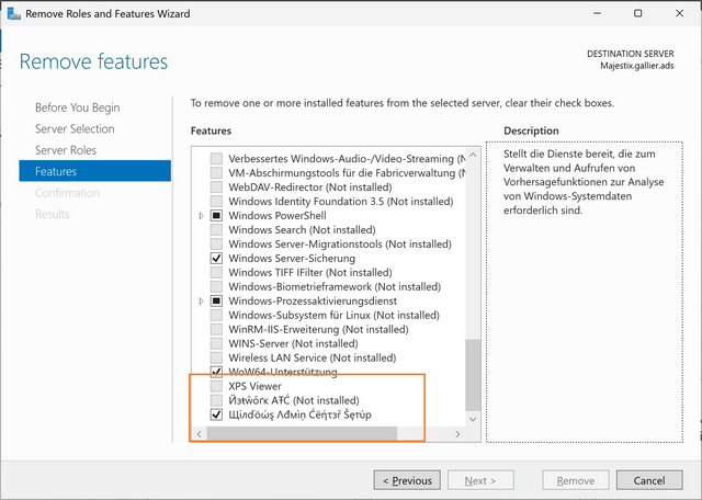 Lokalisierungsfehler Windows Server 2025