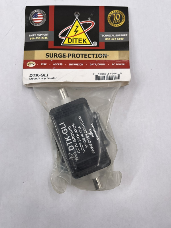 DITEK DTK-GLI SURGE PROTECTION GROUND LOOP ISOLATOR