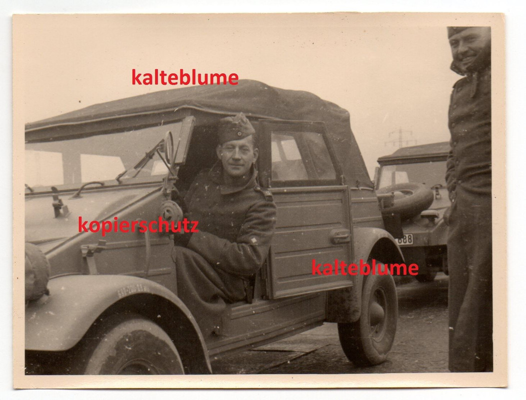 KFZ VW Kübelwagen , Wehrmacht 2 WK Foto