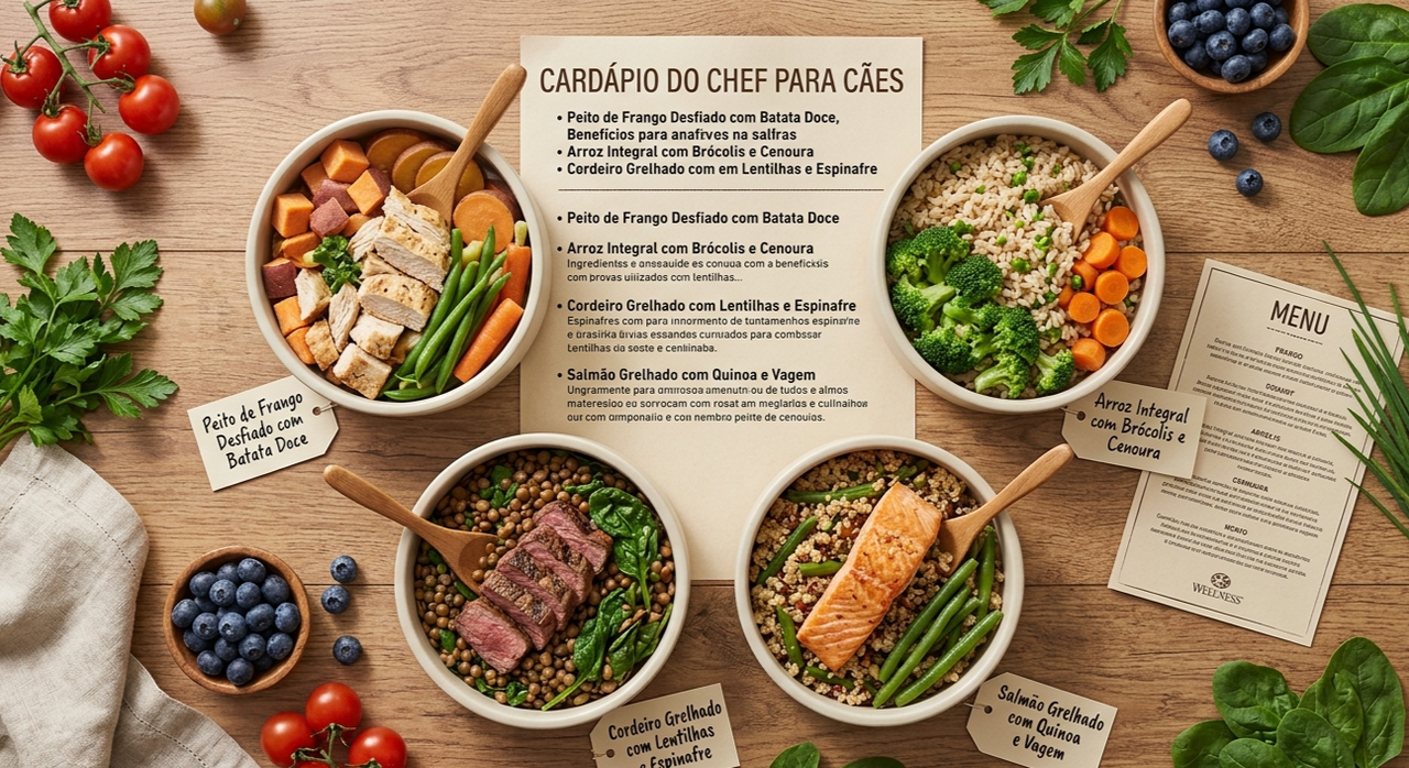 Alimentos permitidos para cães com moderação