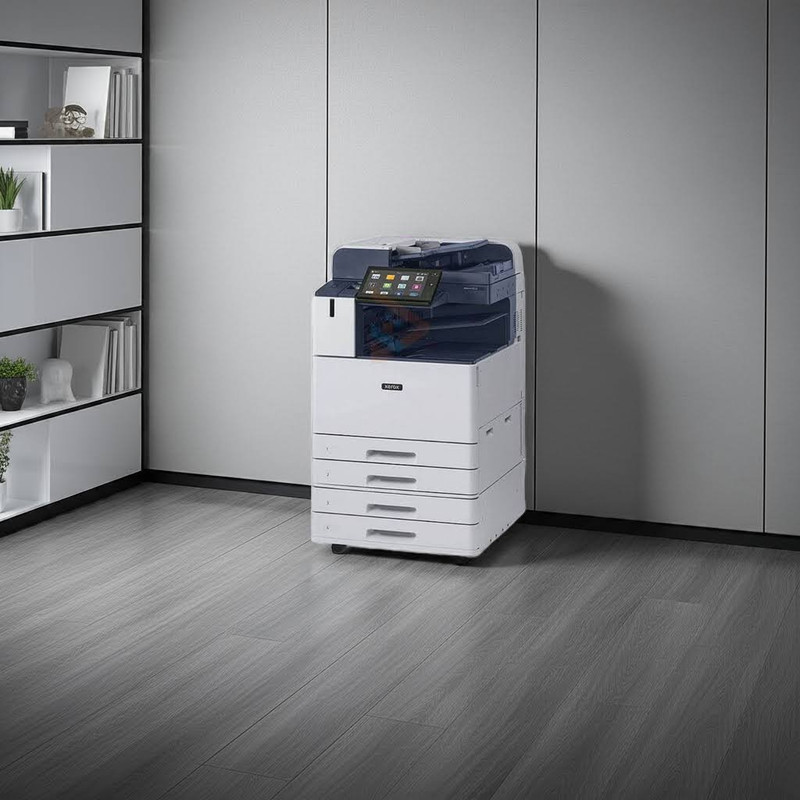 Interface de tablet da Xerox AltaLink C8130T