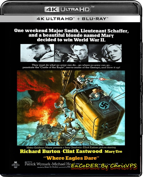 Tylko dla orłów / Where Eagles Dare (1968) MULTI.HDR.2160p.BluRay.DTS.HD.MA.AC3-ChrisVPS / LEKTOR i NAPISY