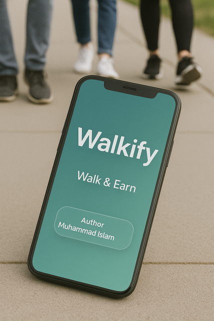 Walkify — Earn Crypto by Walking Walkify app screenshot - earn crypto by walking