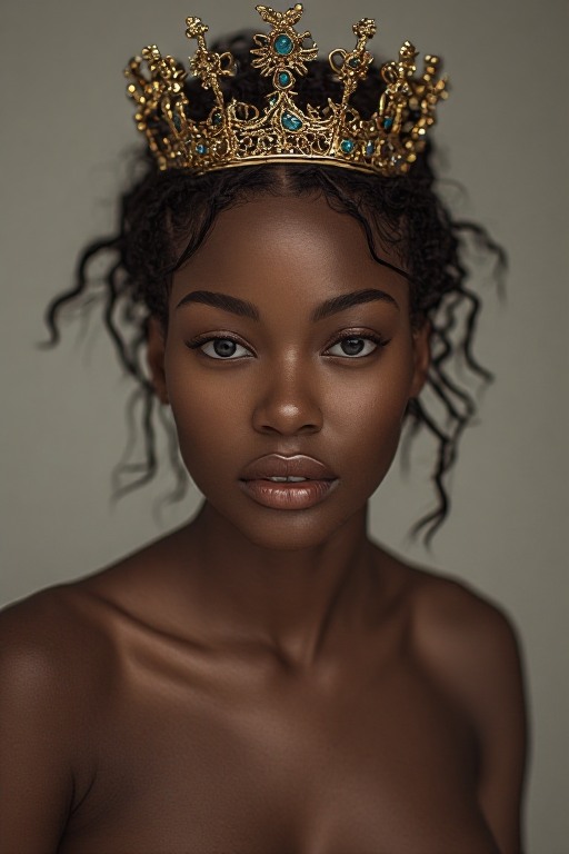 Naked-ebony-Queen-crown-sharp-(12)