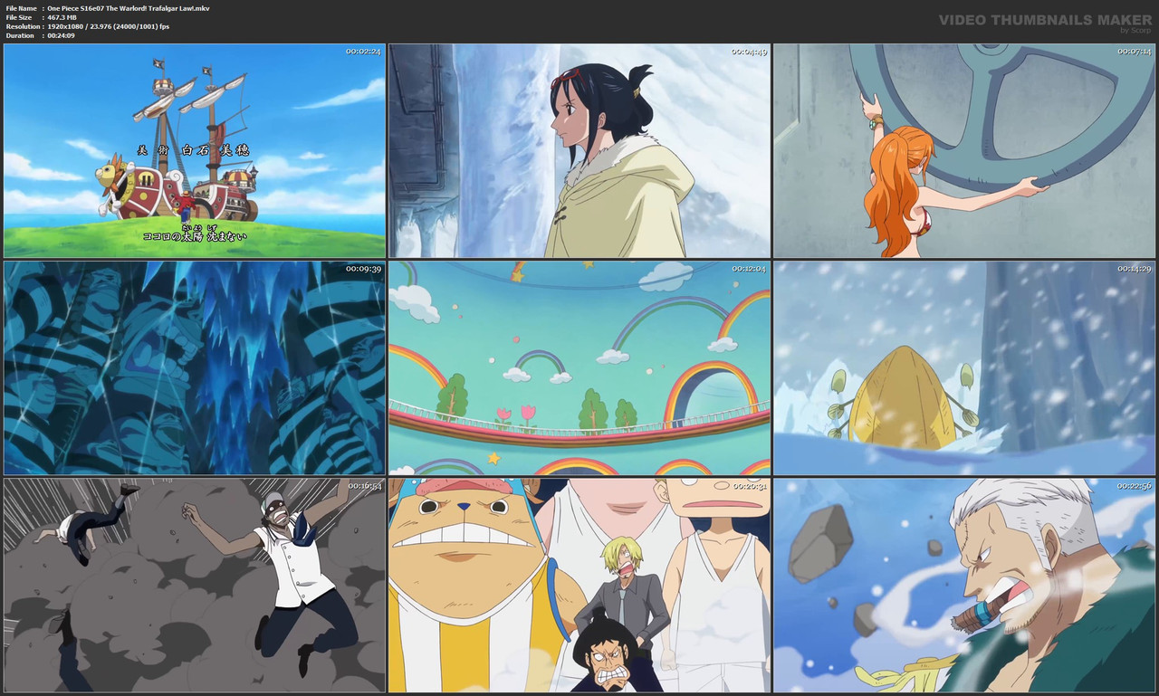 One Piece S16e07 The Warlord! Trafalgar Law!.mkv